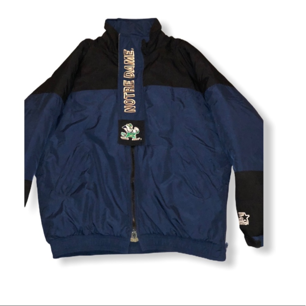 Vintage Notre Dame starters jacket